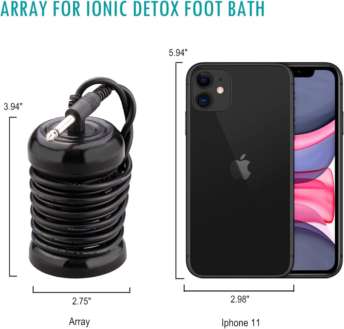 Arrays for Ionic Detox Foot Bath, Replacement Array for Ionic Foot Detox Machine Spa System: Health & Personal Care