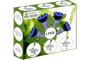 VACEXT 4PCS Vacuum Filter Replacement Part Compatible with Dyson Vacuum Cleaner (Vacuum Accessories, Pre-Filter Replacemenet for V6 DC59 DC58 V7 V8)