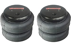 airmaxxx 2500 Air Ride Bags – 1/2" NPT Port, Pair of 2, 2500 lbs Capacity (Each)