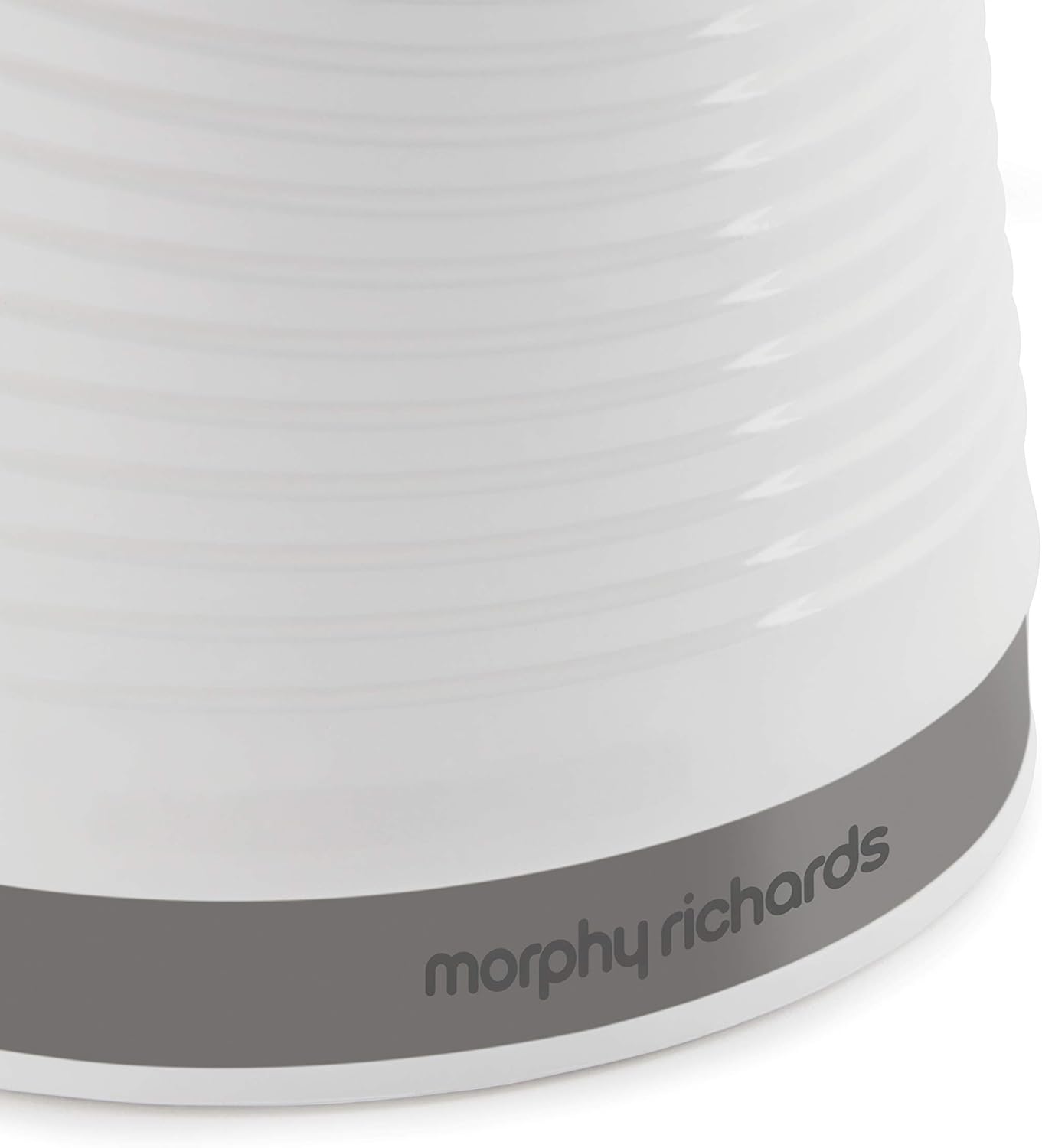 morphy richards tea coffee sugar canisters white