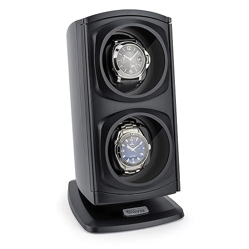 Versa Automatic Double Watch Winder for Rolexs Black in Oman