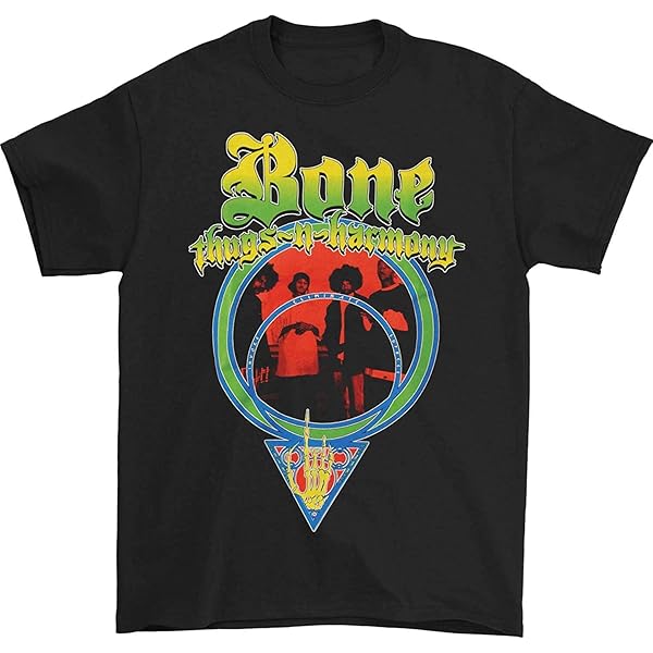 Amazon.com: Bone Thugs-N-Harmony Men's E 1999 T-Shirt Black