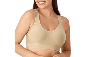 Bali Women's Comfort Revolution Wireless Bra, ComfortFlex Fit Full-Coverage Bra, DF3488