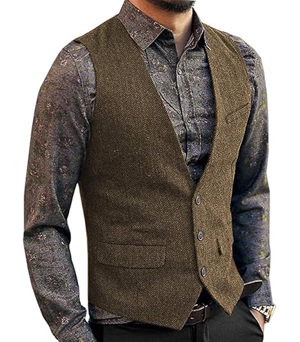 Flanel 3-delig pak met visgraat - De Oost Bespoke Tailoring