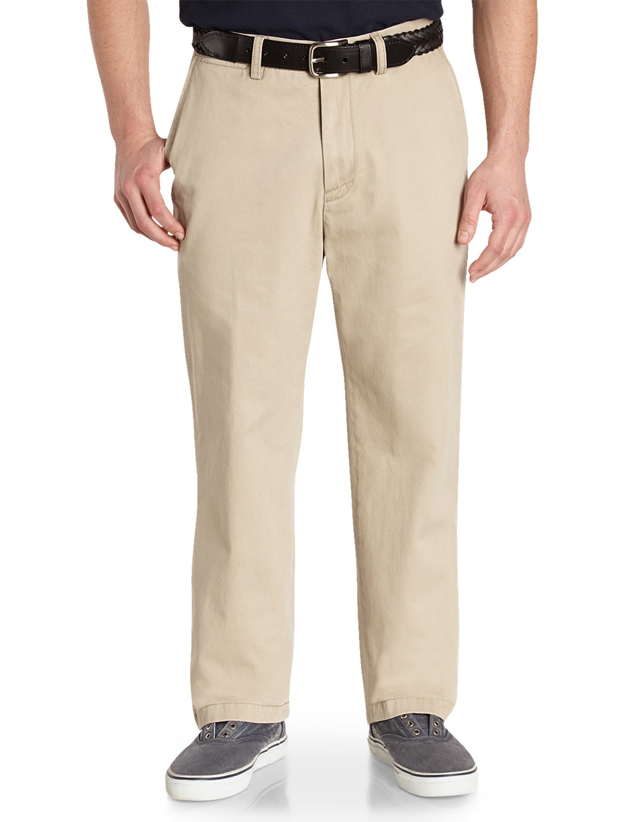 Nautica Womens Twill Flat-Front Pants, True