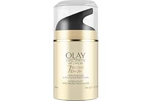 Olay Total Effects 7-In-One Anti-Aging Face Moisturizer with Vitamin B3, Niacinamide and Sunscreen SPF 30, 50ml