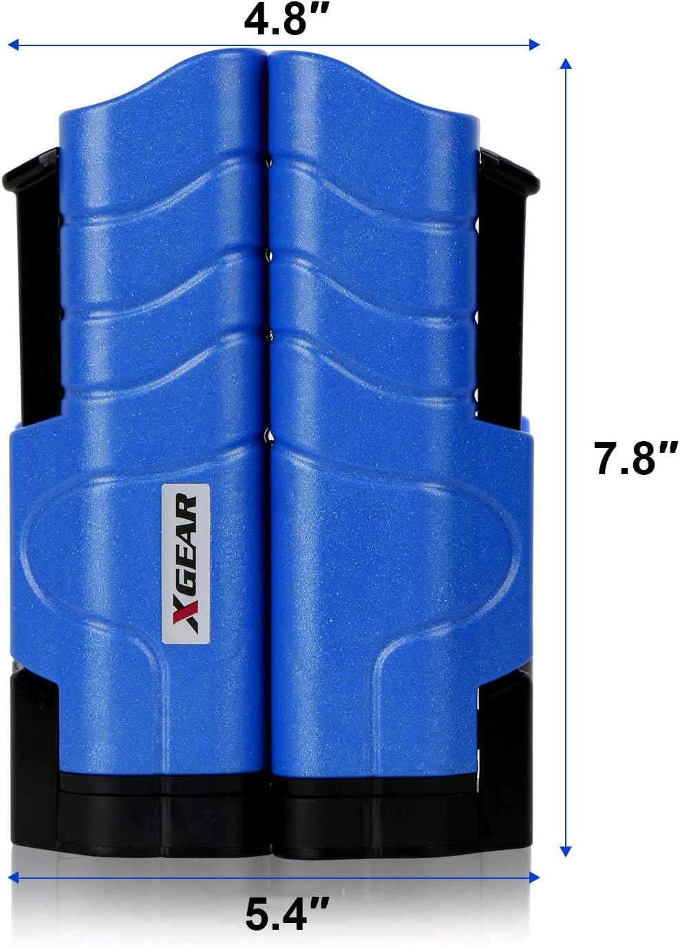 XGEAR Anywhere Ping Pong Equipment to-Go Includes Retractable Net Post, 2 Ping Pong Paddles, 3 pcs Balls, Attach to Any Table Surface, for All Ages, Lake Blue : Sports & Outdoors