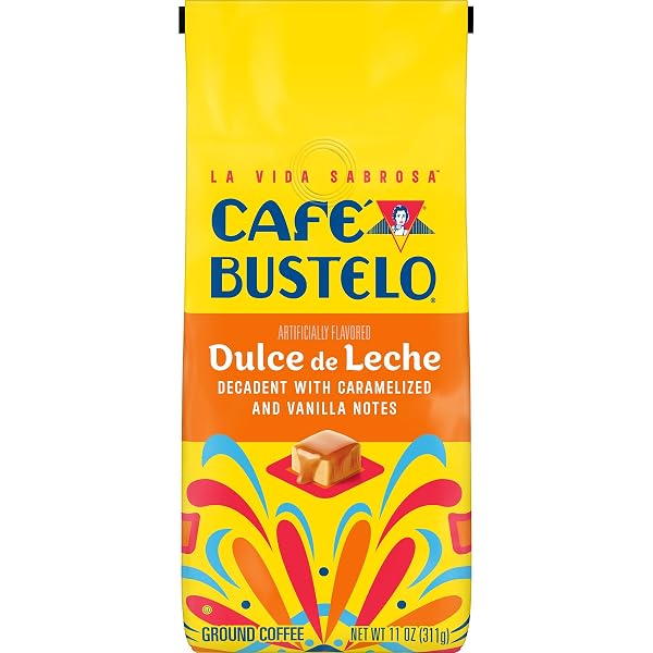 CAFÉ BUSTELO DULCE DE LECHE GROUND COFFEE 11...