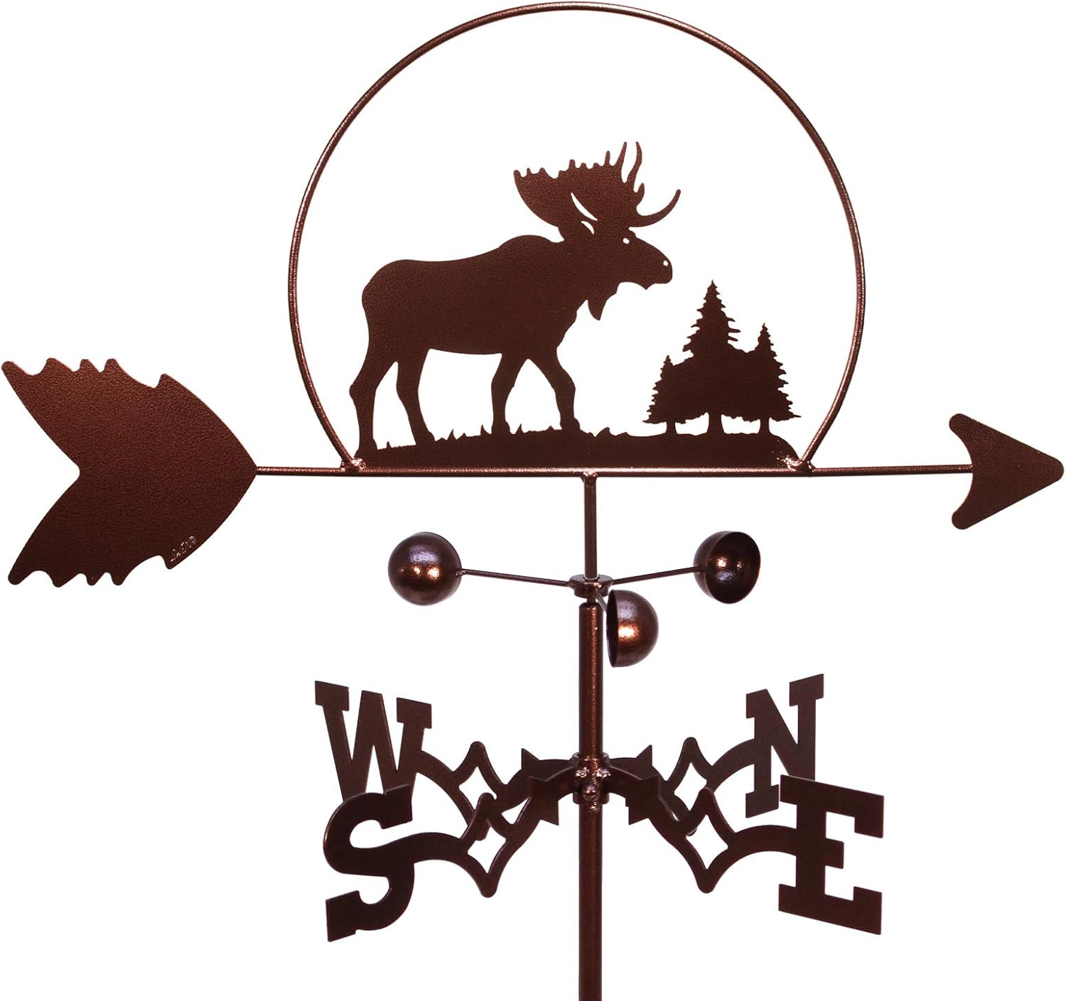 Weathervanes - SWEN Products Moose Wildlife Weathervane (Garden Stake Included)