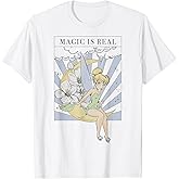 Disney Tinker Bell Magic is Real Poster T-Shirt Small