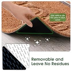 Qukaka 8+2 PCS Gripper for Rug, Double Sided Rug