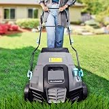 Bluemars 2000W Lawn Scarifier and Aerator 40cm 55L Fold Handle 10m Cable view 7