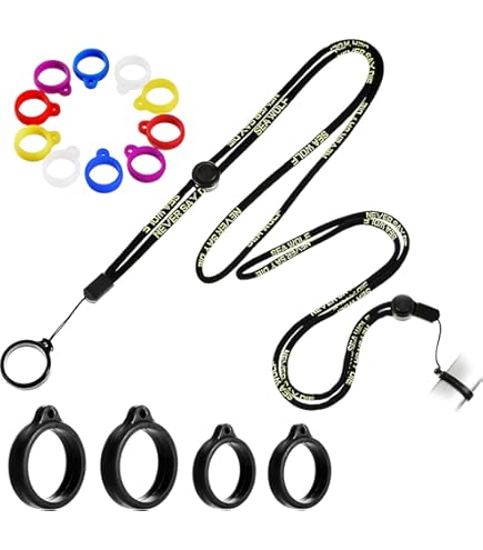 elf bar vape uk VCASE Vape Holder With Lanyard, Comfortable Design for E Cigarette, 3 Vape  Case Sizes for Perfect Fit, Strong Vape Lanyard, Striped main image 0