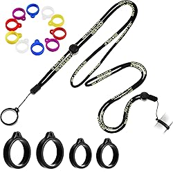 Chinco 16 Pcs Anti Lost Lanyard Set Include 2