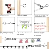 50M 304 Stainless Steel Garden Wire Rope Kit Plant Support Cable view 4