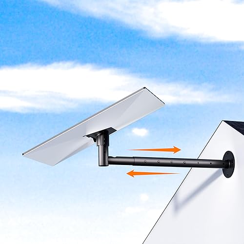 Starlink Gen 3 Extendable Wall Mount Kit for Internet Satellite, Compatible With Gen3 / V3 Standard Dish, Long-Lasting Aluminum Alloy for OutdoorInclude Gen 3 Pipe Adapter