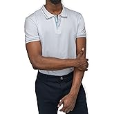 X RAY Men's Polo Shirts Short Sleeve, Slim Performance Stretch Cotton Golf Polos for Men