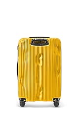 CRASH BAGGAGE Stripe Suitcase | Yellow | 36L