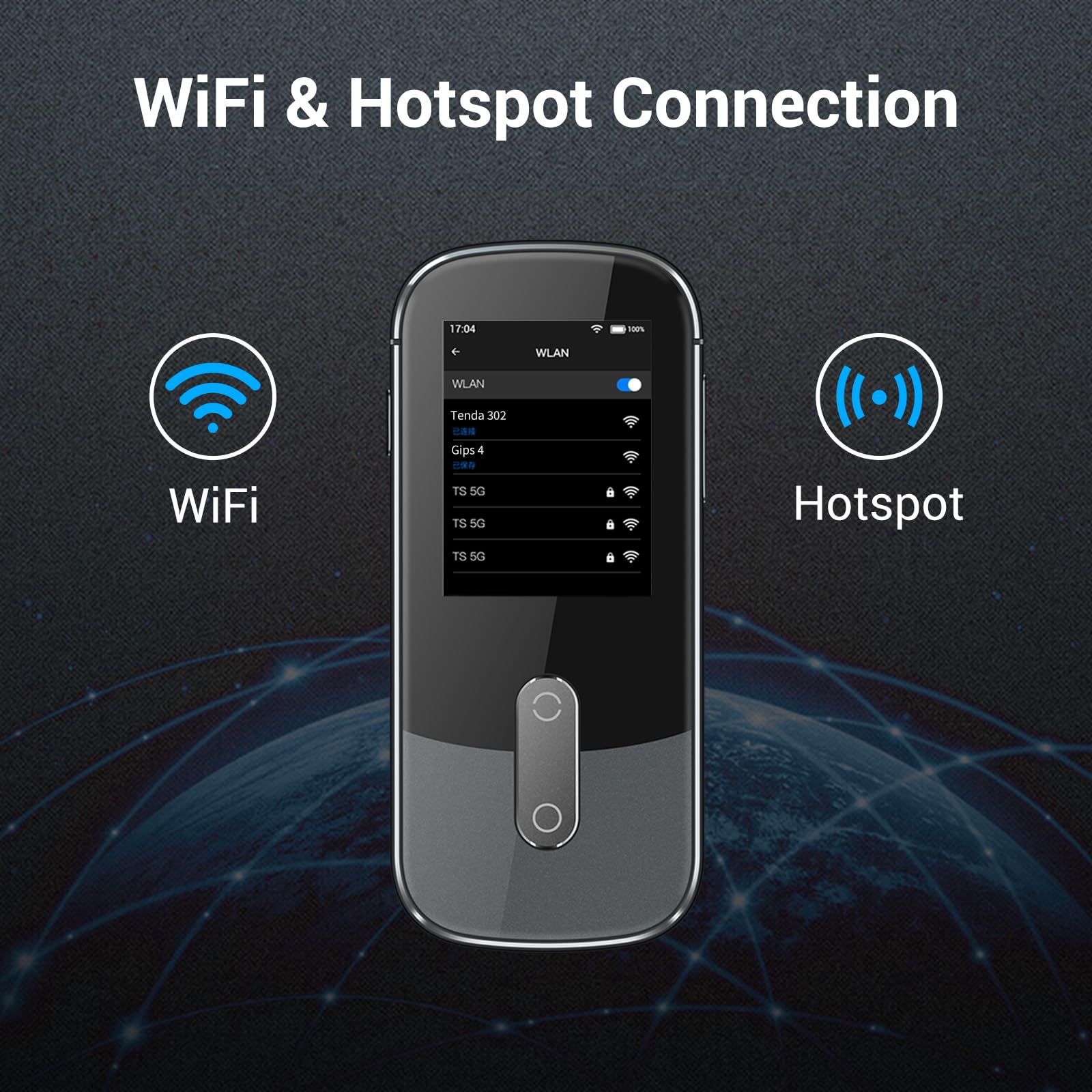 Offline Language Voice Translator Device W09 PRO for 144 Languages and Accents Photo Translation No WiFi Internet Needed for Travel Business W09 Grey