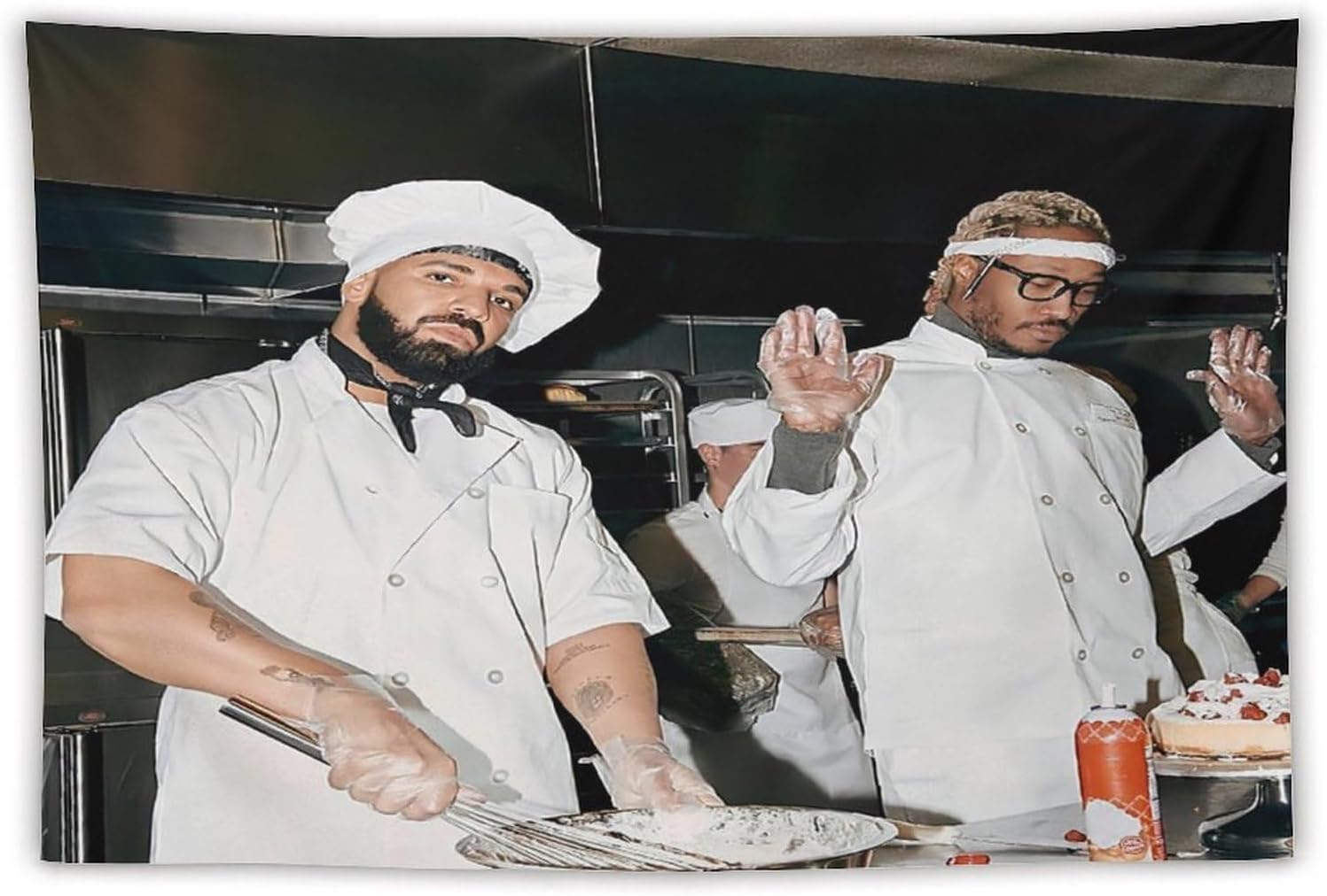 Tapestries - BionZax Drake And Future Life Is Good Wall Tapestry for Bedroom, College Dorm Or Living Room 40