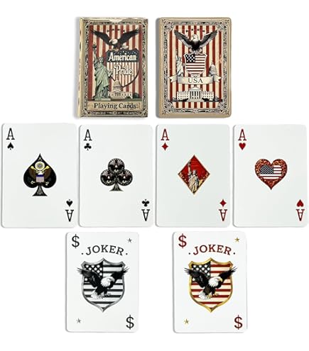 Amazon.com: VZONE Trump Playing Cards—MAGA Poker Deck, Standard