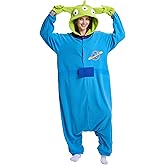DCOFXGM Adult Animal Onesie Pajamas,Halloween Costumes Cosplay Sleepwear for Women Man Teens