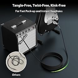 50 ft Guitar Cable, 20AWG 99.99% OFC - A Must for