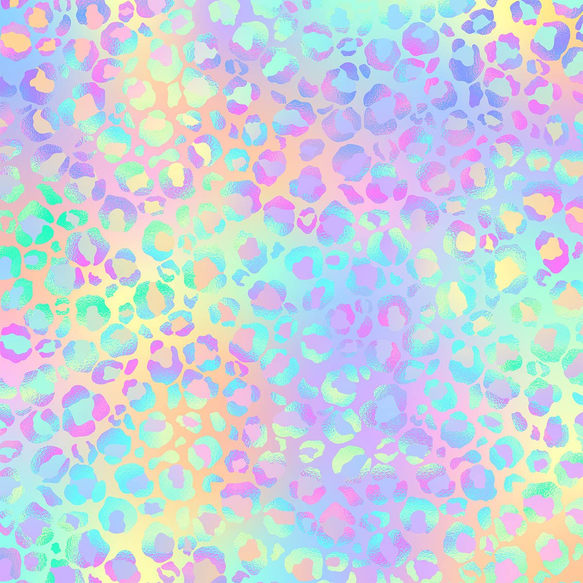 Leopard Upholstery Fabric by The Yard,Colorful Cheetah Reupholstery Fabric for Chairs,Luxury Teal Pink Wild Aniaml Girls Waterproof Outdoor Fabric,1 Yard