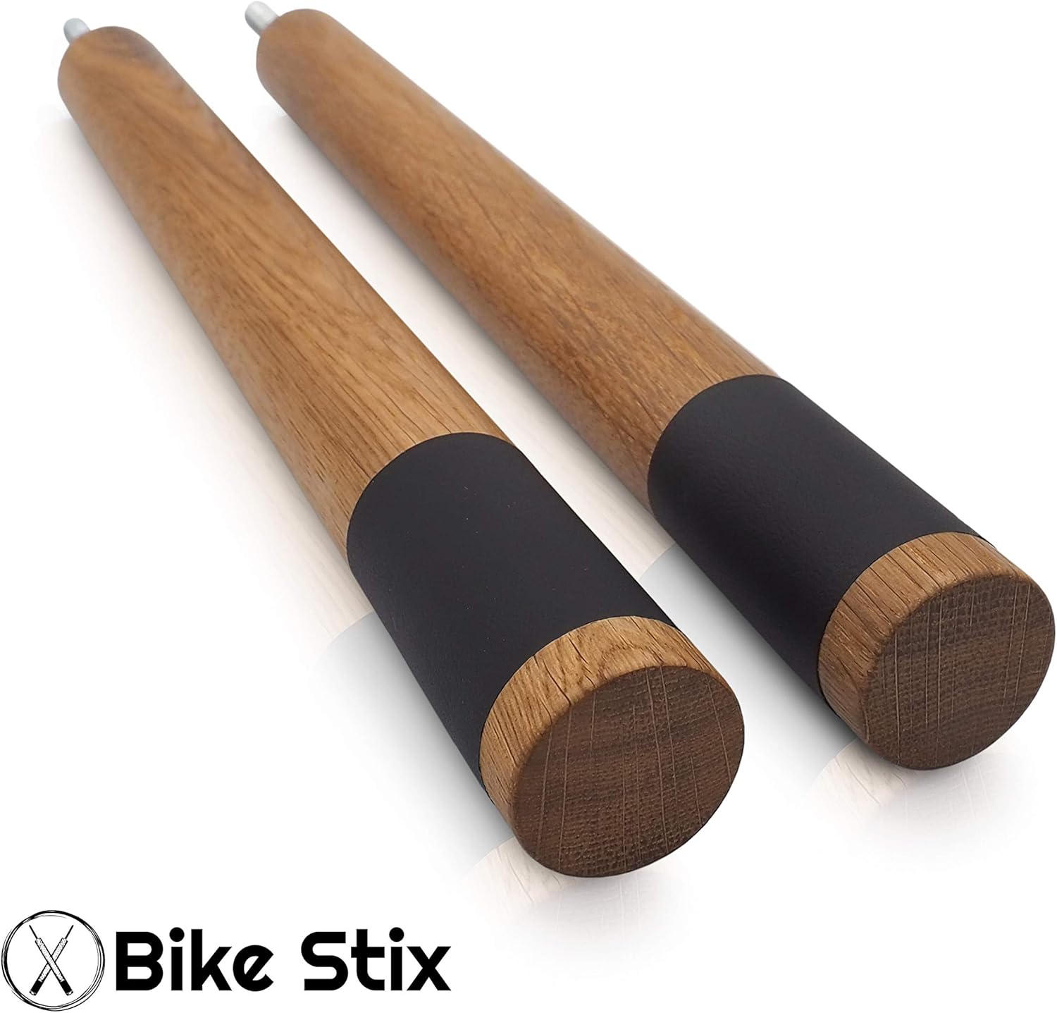 Minimalistische Rennrad, Fahrrad, Mountainbike Wandhalterung in verschiedenen Größen und Farben - Die Halterung aus Eichenholz und Leder ist der optimale Fahrradträger und Montageständer für Zuhause