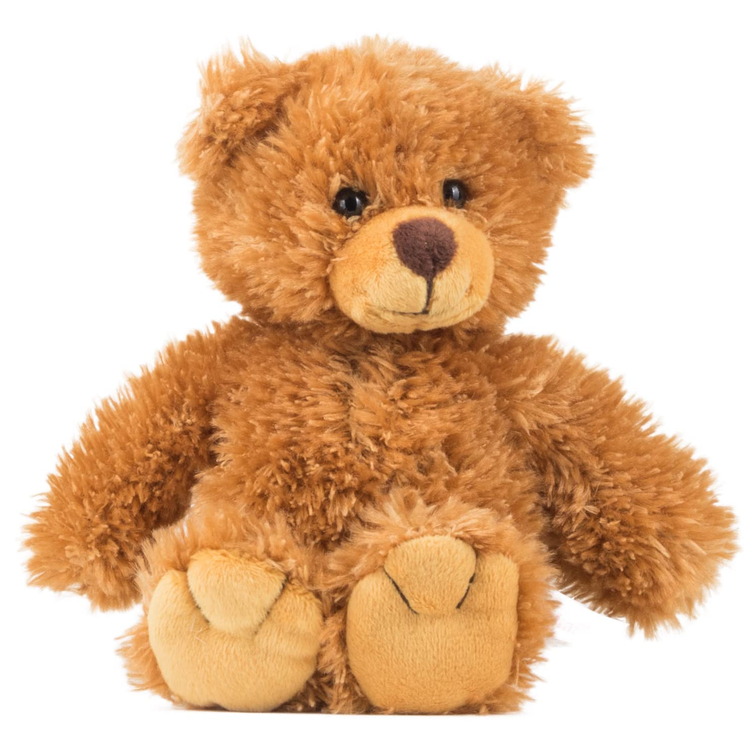 Plüsch Teddy „Tom“ – Schaffer 5400 - Kuscheltier Teddybär - weich & flauschig - Stofftier für Babys & Kinder ab 0 Jahren – waschbar - Größe S - 19 cm - braun