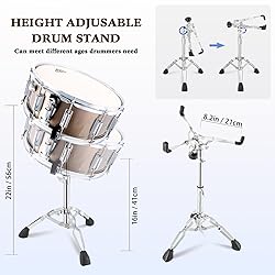 EASTROCK Snare Drum Set 14X5.5 Inches for Student