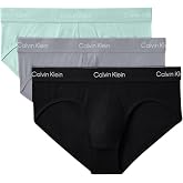 Calvin Klein Men's Icon Cotton Stretch 3-pack Hip Brief