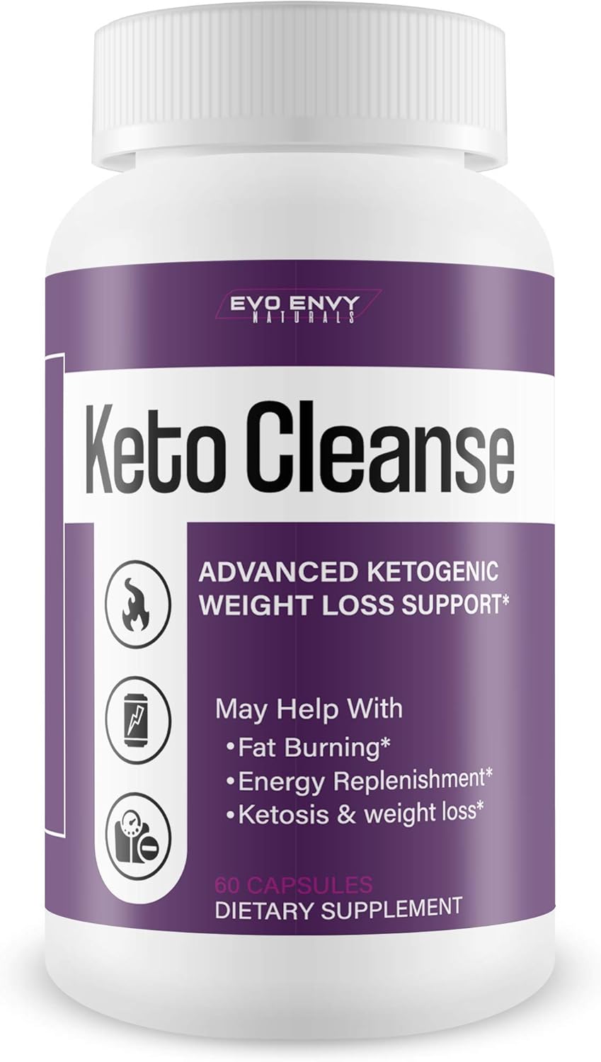 Evo Envy Naturals Keto Cleanse Keto Weight Loss Booster Burn More