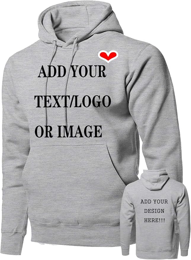 Design Your Own Hoodie Two Side Custom Men Jersey Hoodies