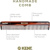 KENT Brushes A5T Handmade Comb Medium Size Coarse Fine Hair Women Men view 4