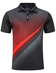 uideazone Mens Polo Shirts Fit Slim Casual Short