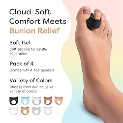 ZenToes Gel Toe Separators for Overlapping