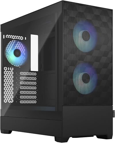 Fractal Design Pop Air RGB Black TG Tempered Glass ATX Mid Tower Case
