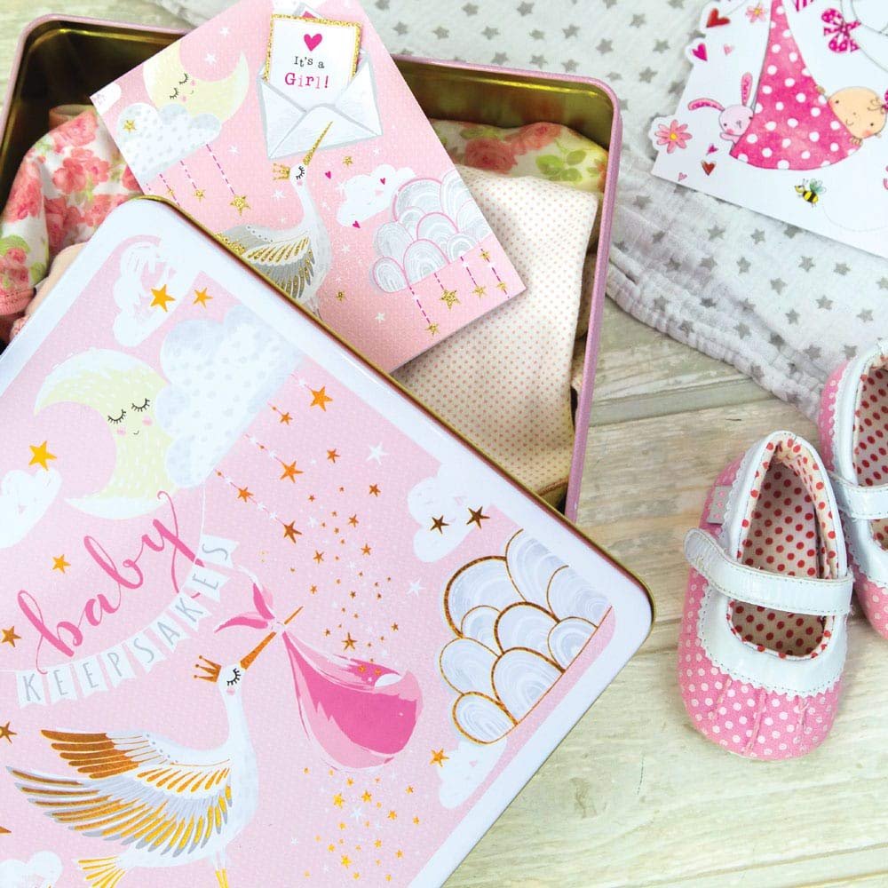 Boites A Souvenirs Rachel Ellen Designs Grande Boite A Souvenirs Pour Bebe Fille Bebe Puericulture Oldhamwillwriters Co Uk