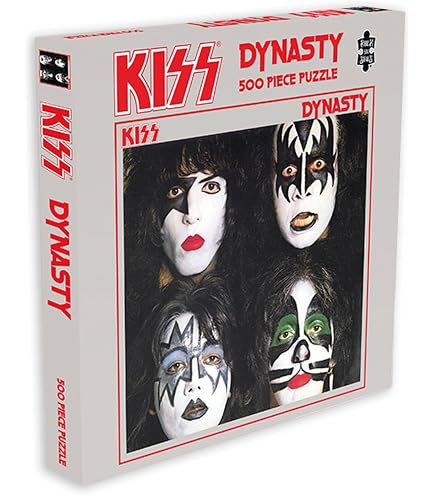 Amazon.com: Rock Saws KISS Love Gun 500 Piece Jigsaw Puzzle for