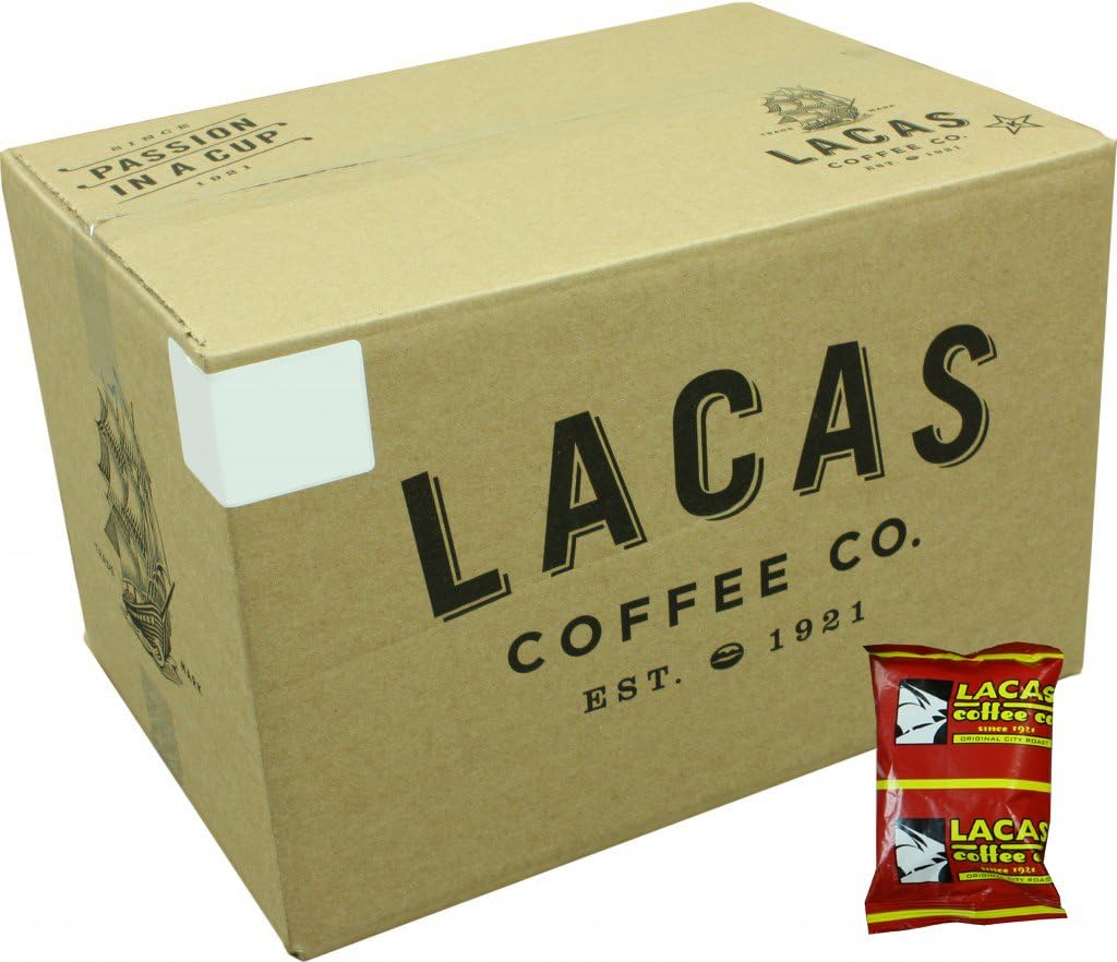 Lacas Coffee CompanyOriginal City Roast Box of Fractional Bags