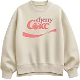 Coca-Cola - Cherry Coke - Women's Oversized Fleece Crew Sweatshirt