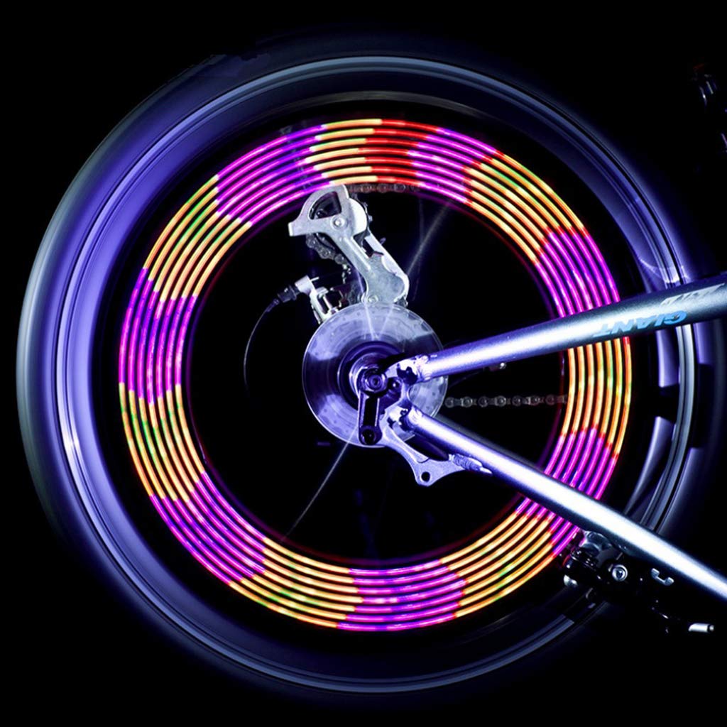 Evalue LED Bicycle Bike Cycling Rim Lights Open & Close Amazon.in