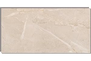 Dumawall+ Waterproof Wall Tiles, Easy-to-Install, Tongue & Groove System, UV Resistant, Strong & Durable | No Grouting, Cut with Hand Tools, Barcelona Polished Marble (8 Pack)