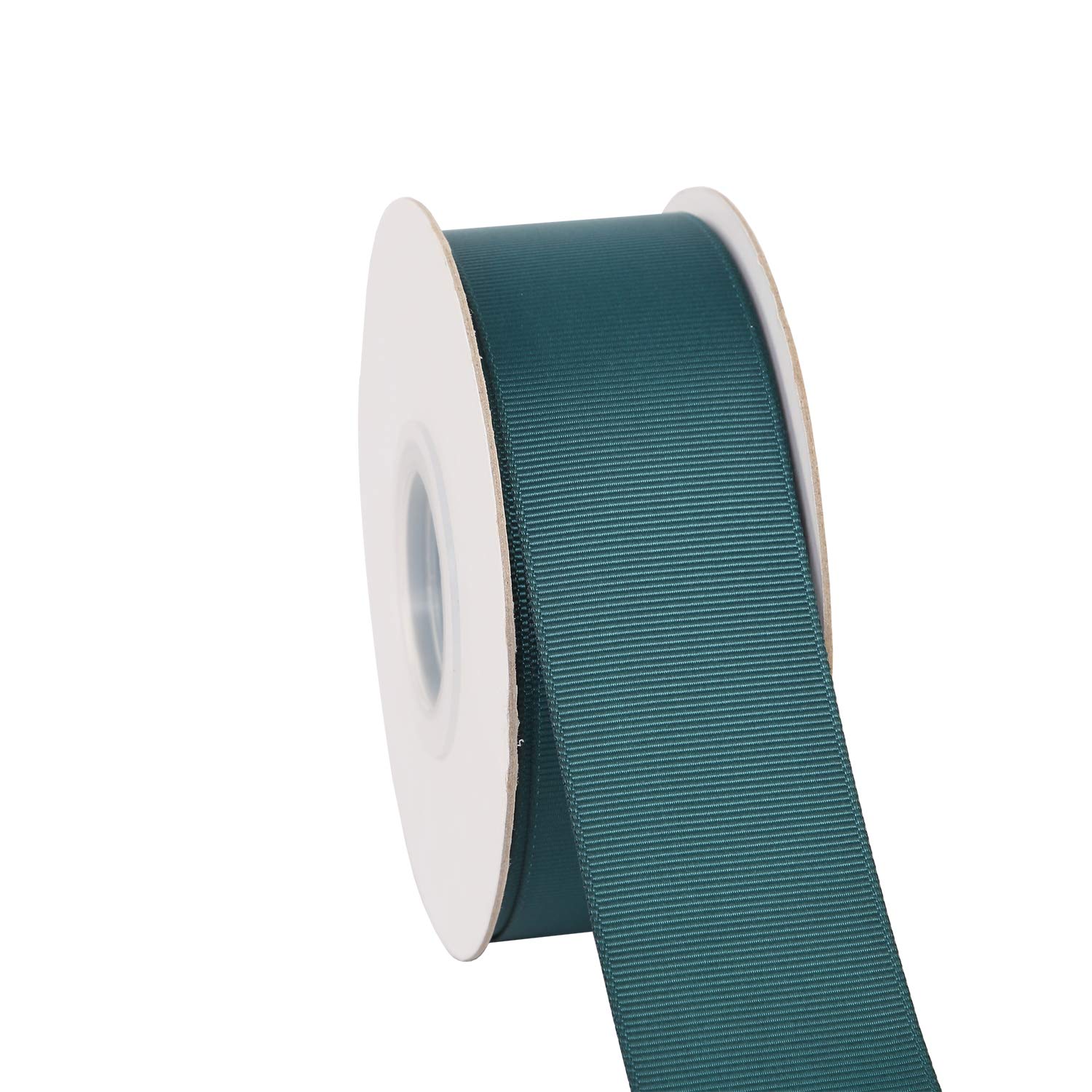 Ribbonitlux 38mm Wide Solid Grosgrain Ribbon 22 Meters (347-Teal, Set for Gift Wrapping, Party Decor, Sewing Applications, Wedding and Craft