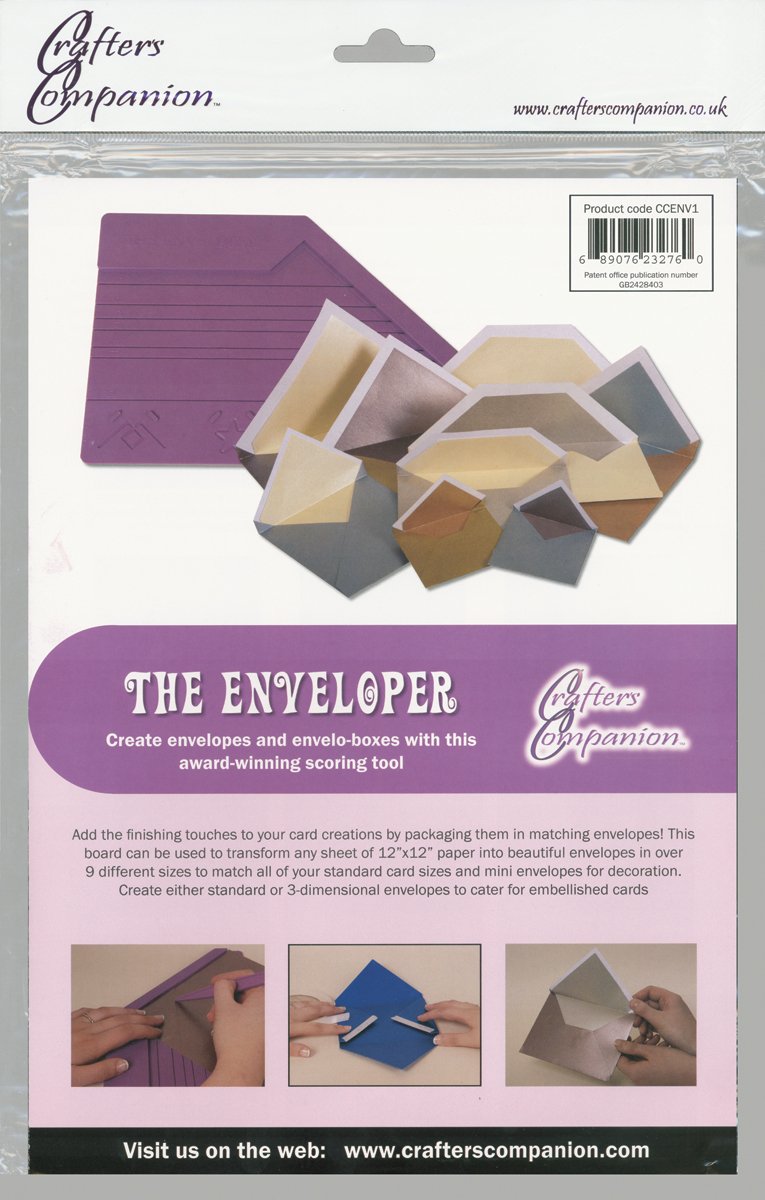 Crafters Companion The Enveloper Pro Scoreboard, Purple