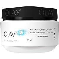 Olay UV Moisturizing Cream Moisturizing Formula With Vitamins E & B3, SPF 15 UVA/UVB, 60 mL