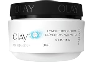 Olay UV Moisturizing Cream Moisturizing Formula With Vitamins E & B3, SPF 15 UVA/UVB, 60 mL