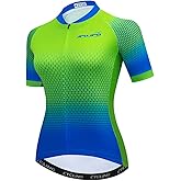 Cycling Jersey Women Summer Bike Shirts Road Bike Jackets Short Sleeve MTB Jersey Quick Dry