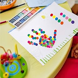 Starboling 2800PCS Dot Stickers,0.5Inch 10 Colors
